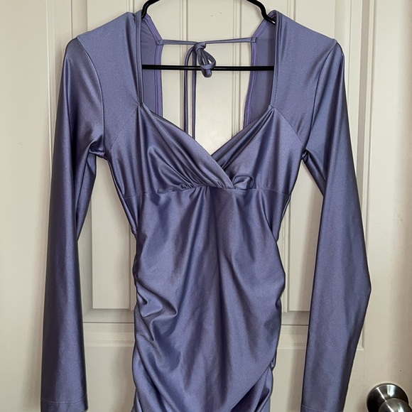 Preowned Camellia Ruched Mini Dress - Picture 6 of 7
